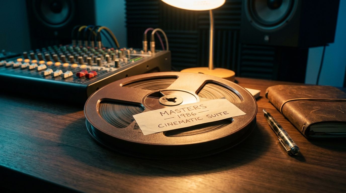 editorial · early library music tape reels