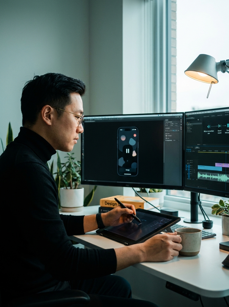 dev studio session · hero plate